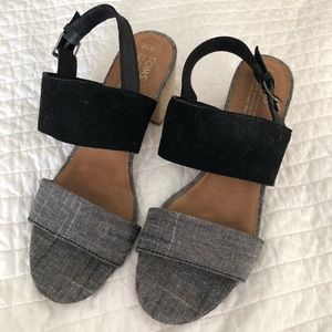 TOMS Women’s Poppy Sandal, Size 10